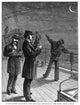 Navigation Poster Print - Sextant Measurement Wood Engraving, 1871