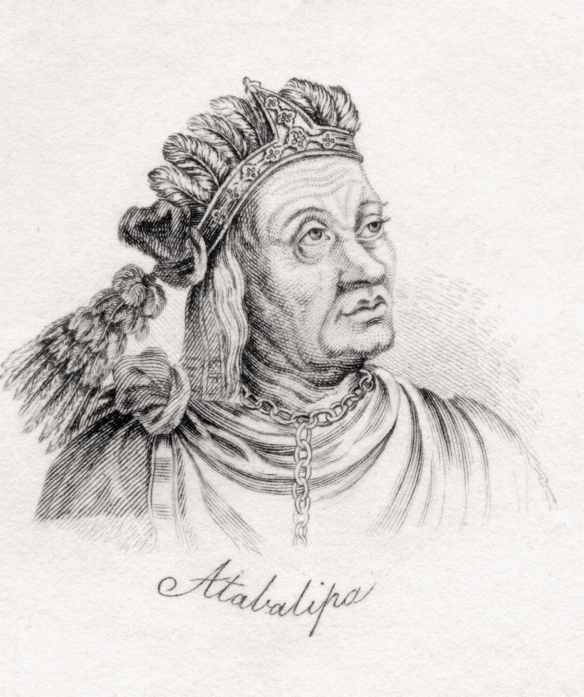 Atahualpa - Last Sovereign Emperor of the Inca Empire Fine Art Print