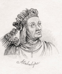 Atahualpa - Last Sovereign Emperor of the Inca Empire Fine Art Print