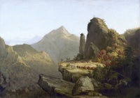 The Last of the Mohicans Scene Fine Art Print by Thomas Cole