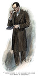 Sherlock Holmes Illustration Print by Sidney Paget - 1893