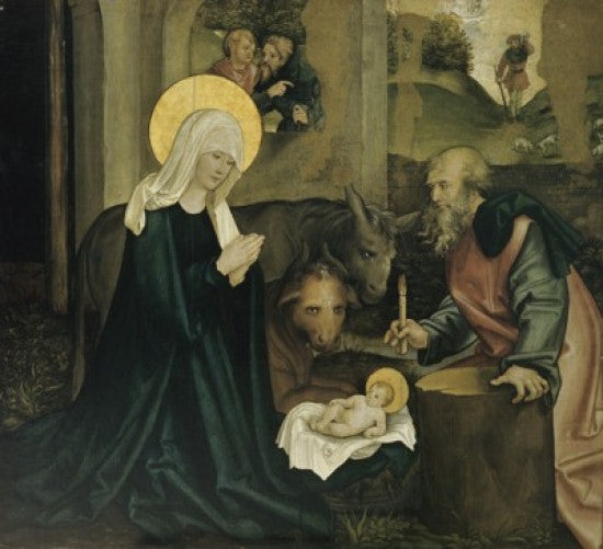 Nativity Fine Art Print by Hans Leonhard Schaufelein