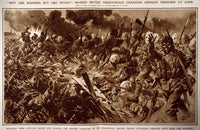 Battle of Loos, 1915 - British Soldiers in Gas Masks Fine Art Print