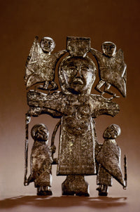 Athlone Crucifixion Bronze Plaque Fine Art Print by Granger Collection