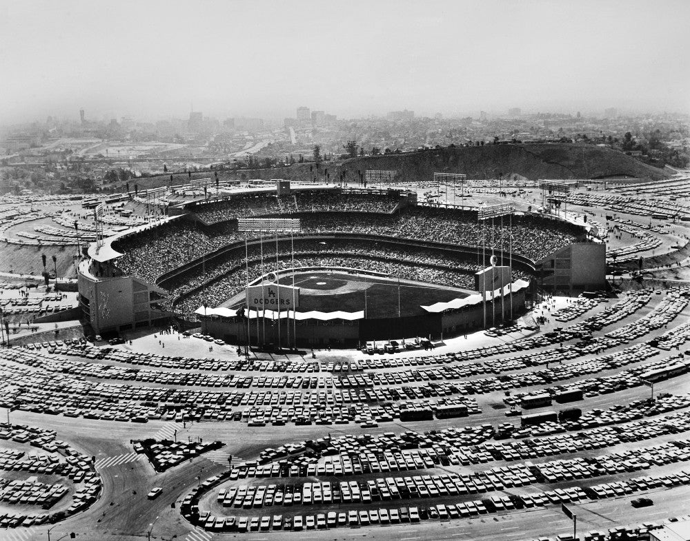 Los Angeles Dodgers Stadium 1962 Poster Print by Granger Collection