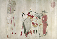 China: Nyang Kuei-Fei Concubine on Horse Fine Art Print