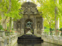 Jardin Du Luxembourg and Fountaine de L'Observatoire Fine Art Print by Sylvia Gulin