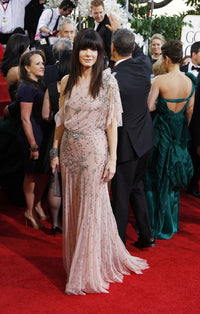 Sandra Bullock Golden Globes Arrivals Photo Print - 2011