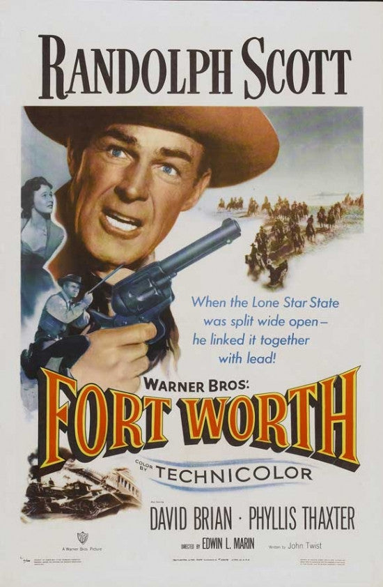Fort Worth Movie Poster Print - 27x40 Inches