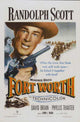 Fort Worth Movie Poster Print - 27x40 Inches