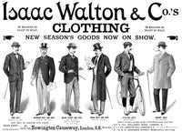Men's Fashion 1898 English Advertisement Fine Art Print by Granger Collection