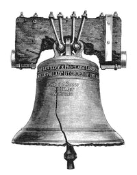Liberty Bell Fine Art Print at Independence Hall - Granger Collection