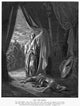 Jael and Sisera - 19th Century Wood Engraving Fine Art Print