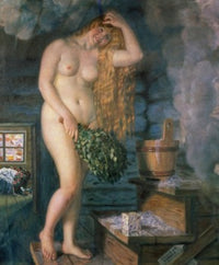 Russian Venus Fine Art Print by Boris Mihajlovic Kustodiev