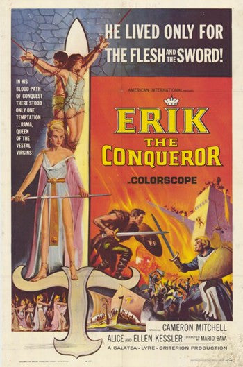 Erik the Conqueror Movie Poster - 11x17 Print