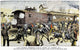 Virden Massacre 1898 Poster Print - Contemporary Drawing