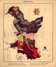 Anthropomorphic Map of Prussia Fine Art Print