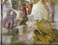 Pompeii: Vulcan's Workshop Fresco Detail Poster Print