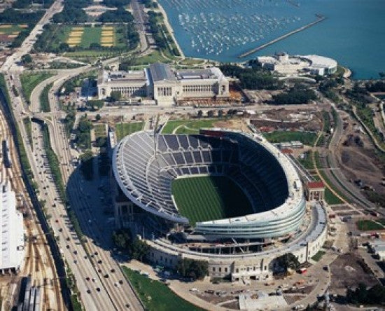 Soldier Field Chicago Photo Print by Panoramic Images (15x12)