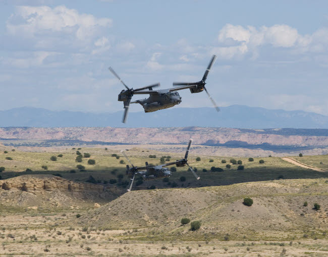 CV-22 Osprey Low-Level Flight Fine Art Print