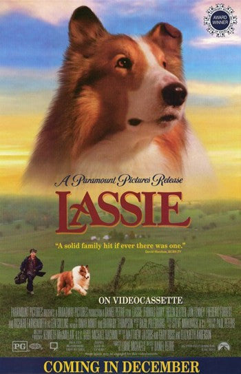 Lassie Movie Poster - 11x17 Print for Home or Office