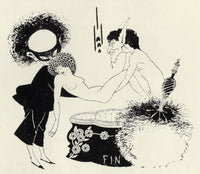 Tail-Piece from Salome Fine Art Print by Aubrey Beardsley