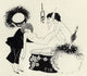 Tail-Piece from Salome Fine Art Print by Aubrey Beardsley