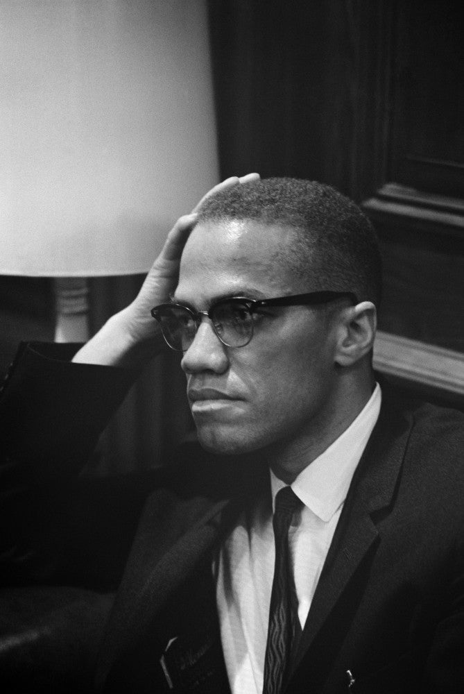 Malcolm X Fine Art Print - Historical Photograph by Marion Trikosko