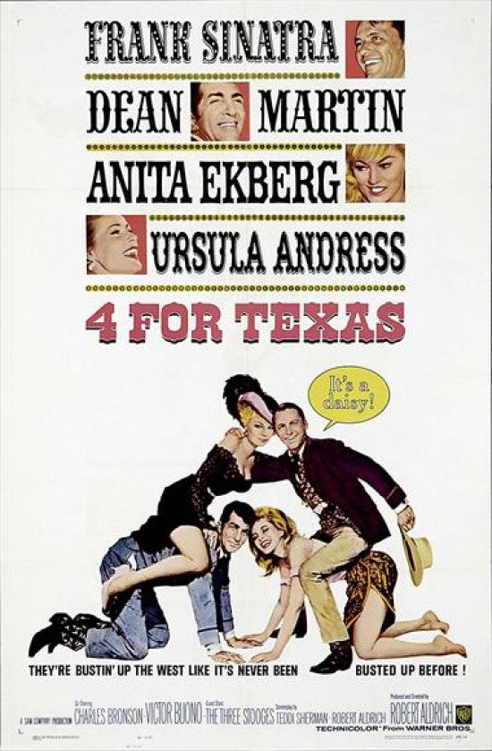 4 for Texas Movie Poster (11 x 17) - Classic Film Decor