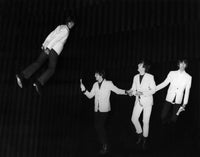 The Beatles 1964 Rehearsal Poster Print - Night of 100 Stars