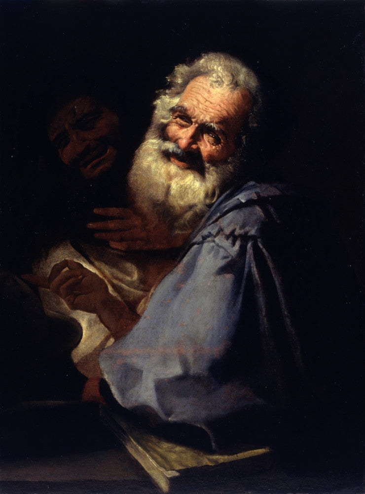 Heraclitus and Democritus Fine Art Print - Various Sizes Available