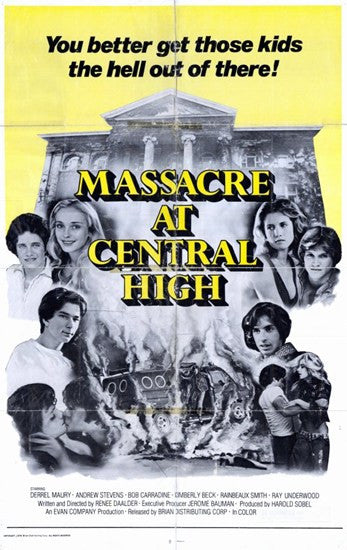 Massacre At Central High Movie Poster - 11x17 Print