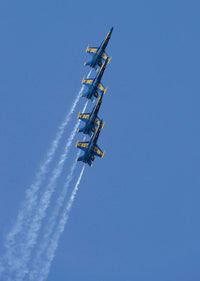 Blue Angels Fine Art Print by Stocktrek Images - Stunning Flight Demonstration