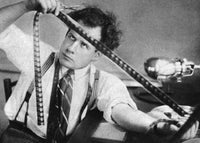 Sergei Eisenstein Editing 'Strike' Film Poster Print by Granger Collection