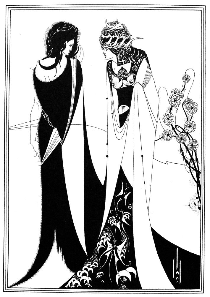 Wilde: Salome Fine Art Print by Aubrey Beardsley | Granger Collection