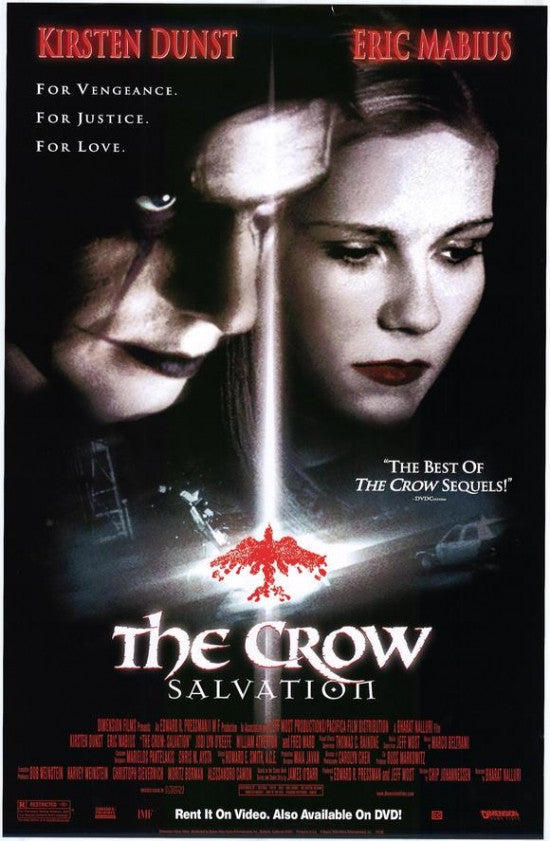 The Crow: Salvation Movie Poster Print (27x40) - Perfect for Home or Office