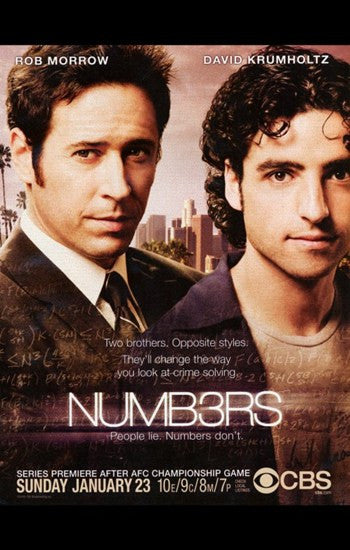 Numb3rs Movie Poster Print (11x17) | Pop Culture Graphics