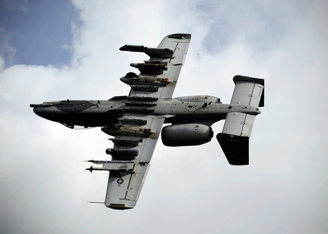 US Air Force A-10 Thunderbolt Fine Art Print by Stocktrek Images