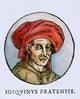 Josquin Des Prez 16th Century Woodcut Print by Granger Collection
