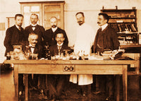 Alois Alzheimer and Coworkers Fine Art Print by Science Source