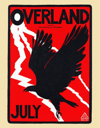 Large Black Bird Fine Art Print by Maynard Dixon