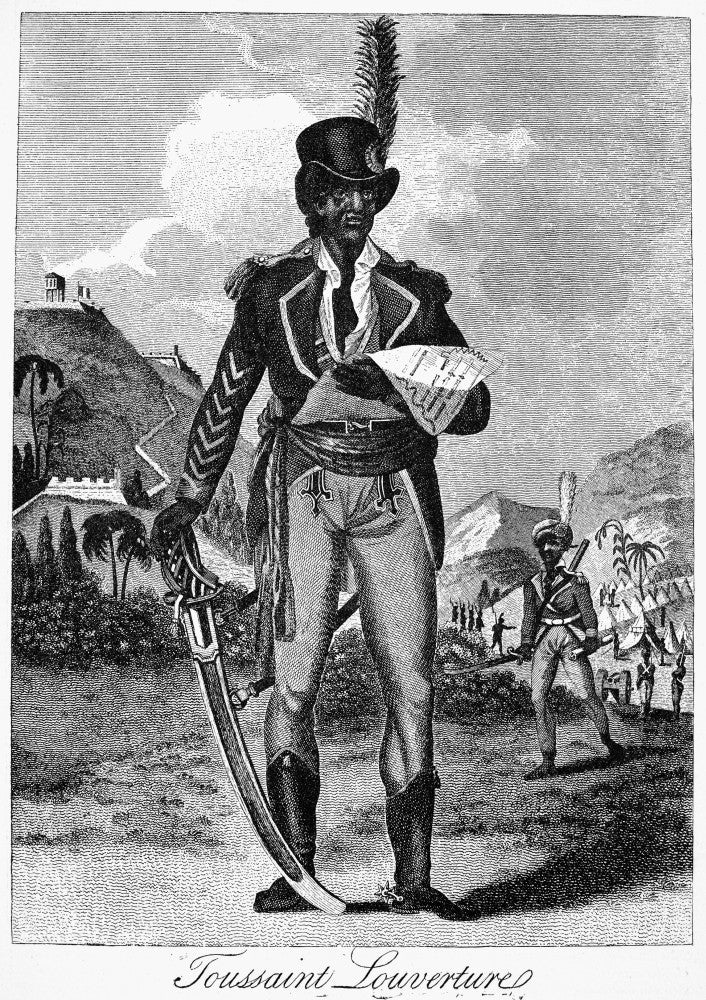 Toussaint L'Ouverture Fine Art Print - Historic Line Engraving
