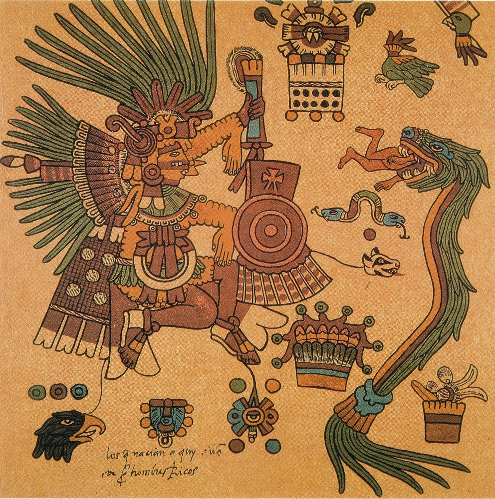 Quetzalcoatl: Aztec Creator Deity Fine Art Print by Science Source