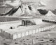 The Tabernacle by Moses with Mount Sinai - Fine Art Print by Ken Welsh