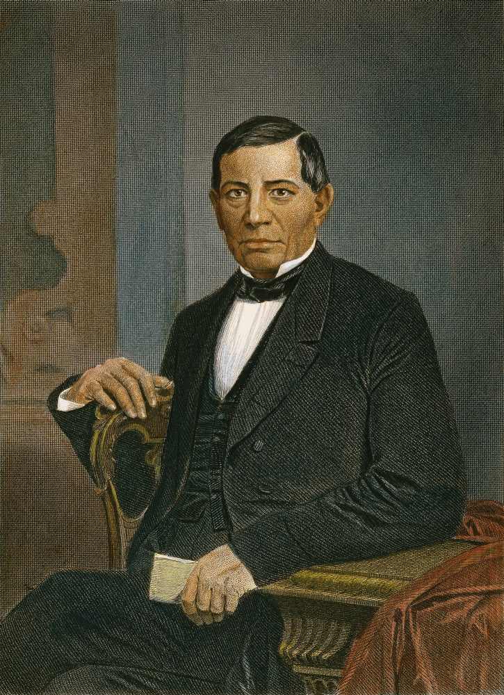 Benito Juarez Mexican Revolutionary Fine Art Print by Granger Collection