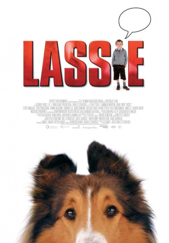 Lassie Movie Poster Print - Classic Film Art for Your Space