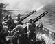WWII Anti-Aircraft Guns Poster Print - Navy Action in 1943