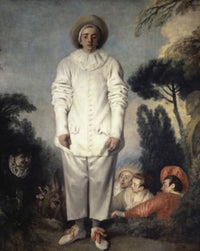 Pierrot (Gilles) 18th Century Fine Art Print by Jean Antoine Watteau