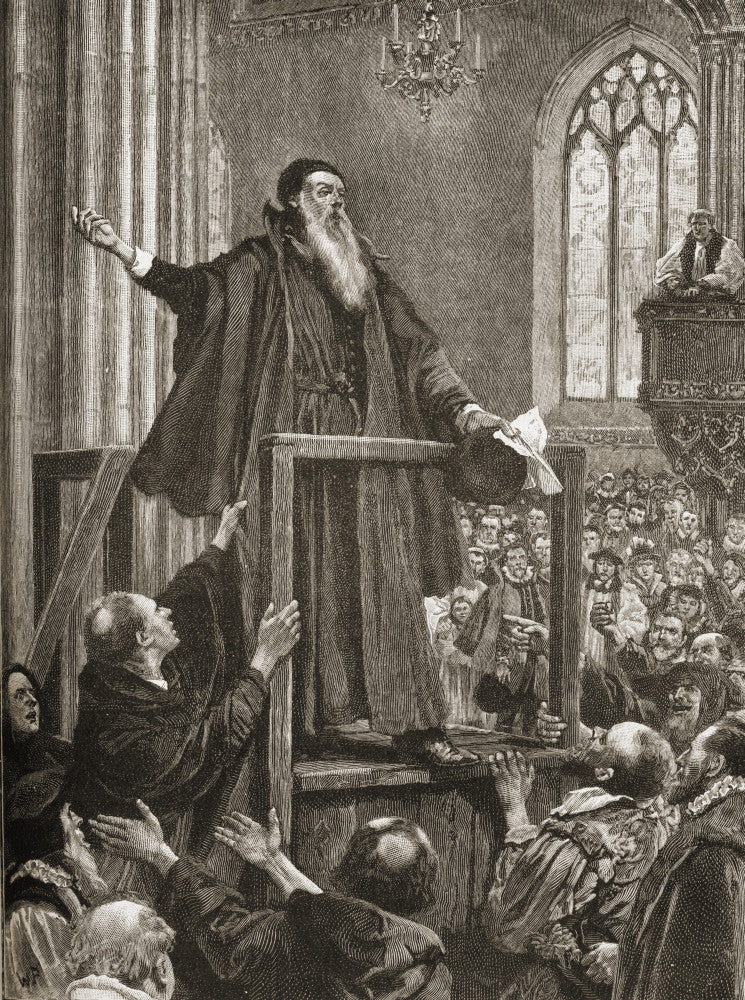 Thomas Cranmer Fine Art Print - First Protestant Archbishop of Canterbury