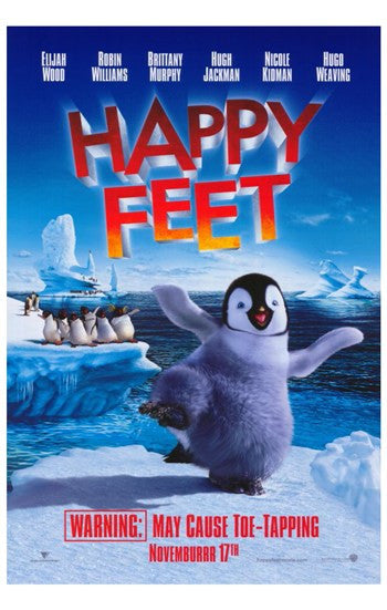 Happy Feet Movie Poster (11 x 17) | Fun Family Decor
